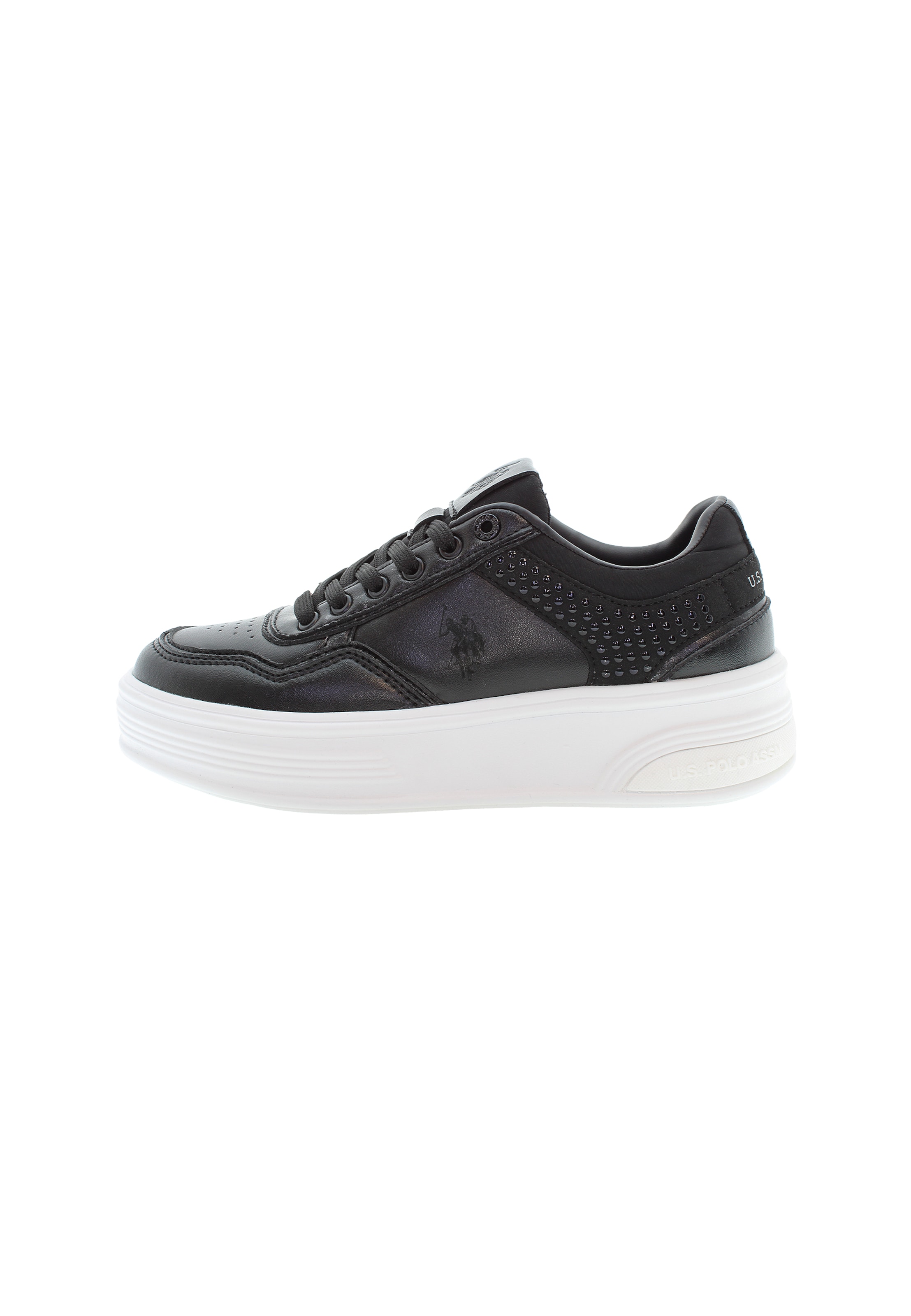 U.S. POLO ASSN. Sneakers 'ASUKA009W/5YN1' in Black: front
