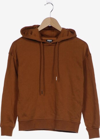 Urban Classics Sweatshirt & Zip-Up Hoodie in S in Brown: front