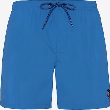 Shorts de bain 'Faster' PROTEST en bleu : devant