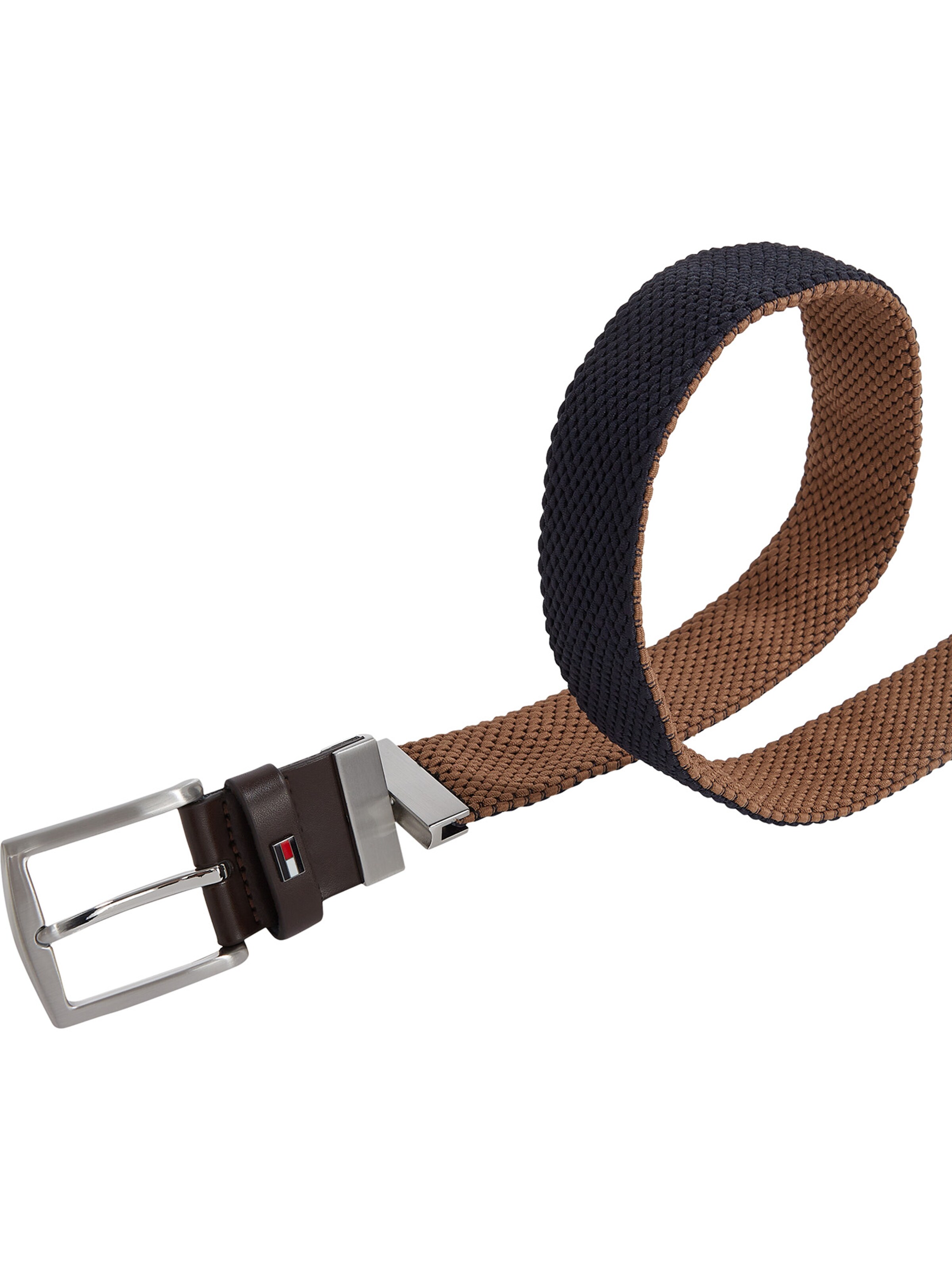 TOMMY HILFIGER Belt 'DENTON' in Brown