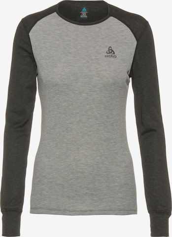 ODLO Bralette Base Layer 'Active Warm Eco' in Grey