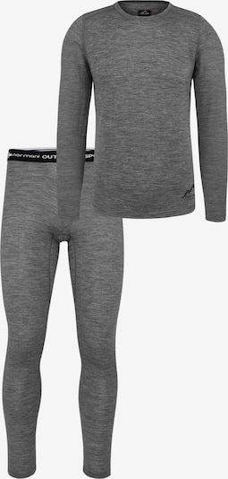 normani Sous-vêtements de sport 'Melbourne/Sydney' en gris / noir / blanc, Vue avec produit