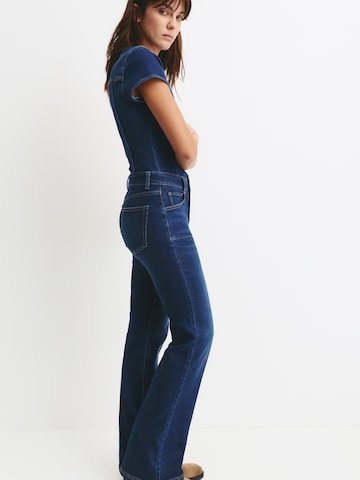 Pull&Bear Jumpsuit in Blau