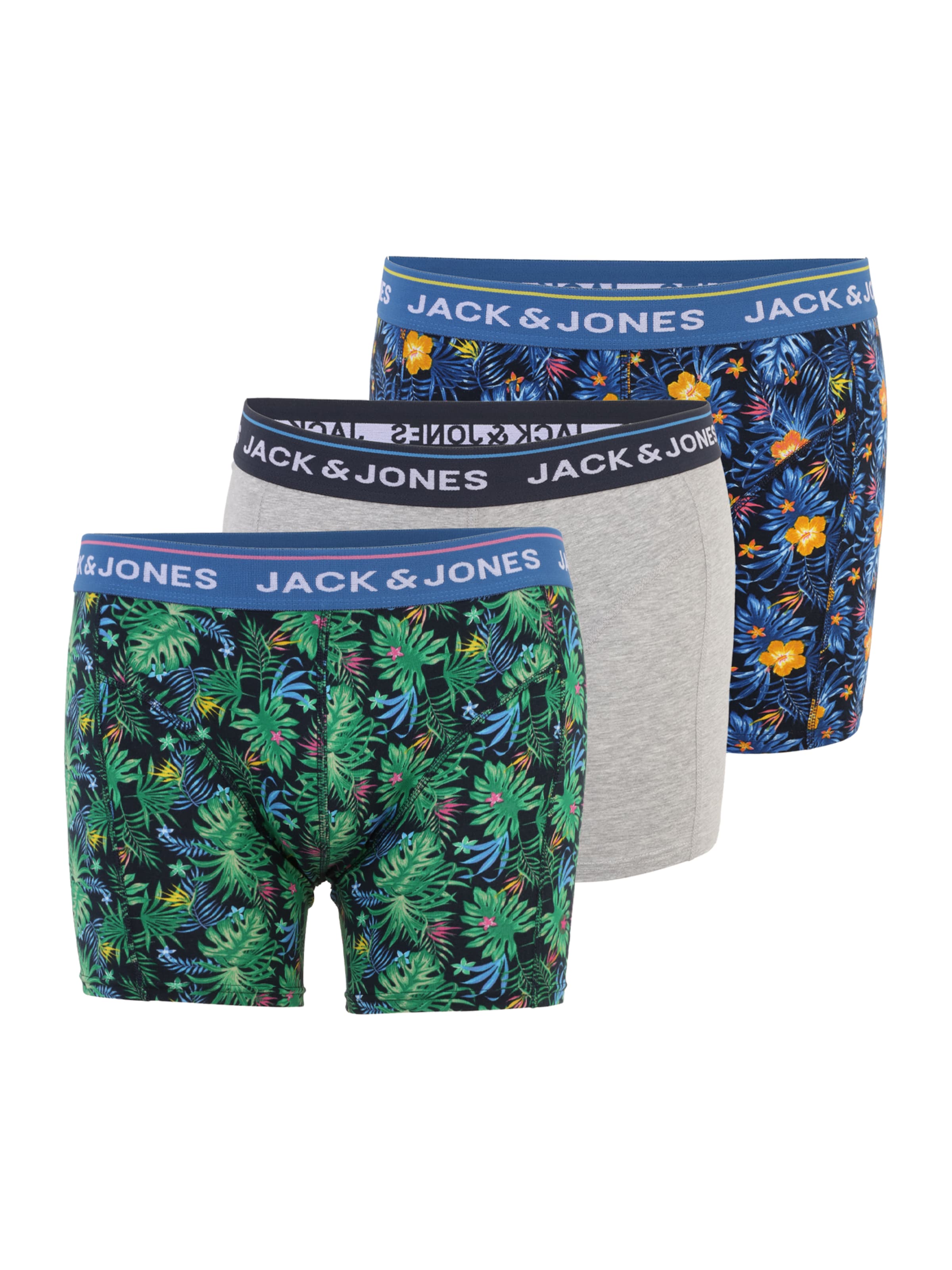 Jack & Jones Plus Bokserki w kolorze niebieski: przód