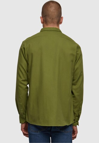 Urban Classics Regular fit Overhemd in Groen