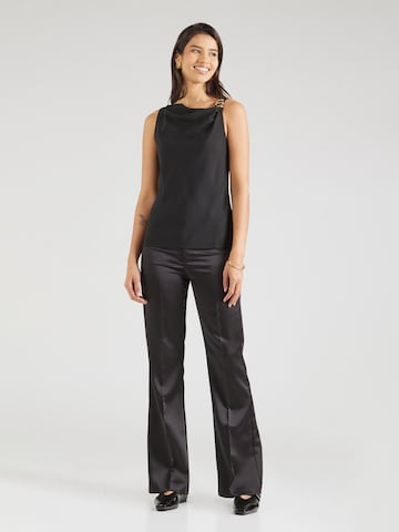millane - regular Pantalón de pinzas en negro