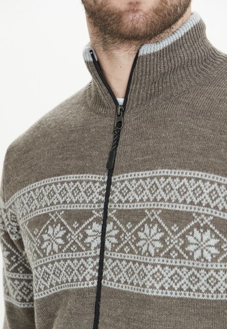 Whistler Athletic Cardigan 'Holden' in Grey