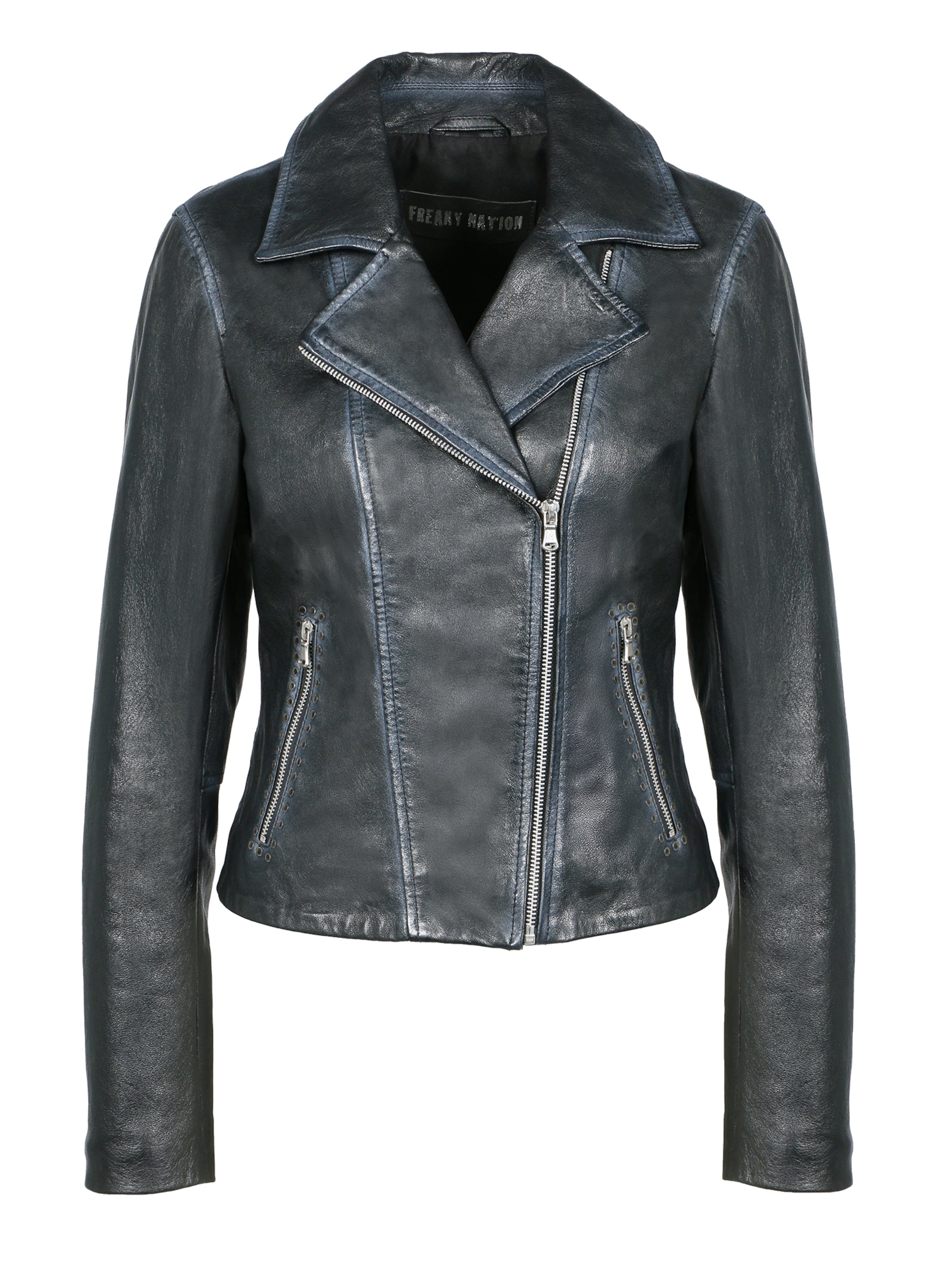 FREAKY NATION Преходно яке в черно: отпред