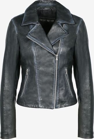 FREAKY NATION Välikausitakki värissä musta: etupuoli