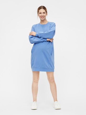 Robe MAMALICIOUS en bleu