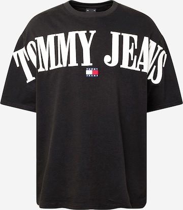 Tommy Jeans Футболка в Черный: спереди