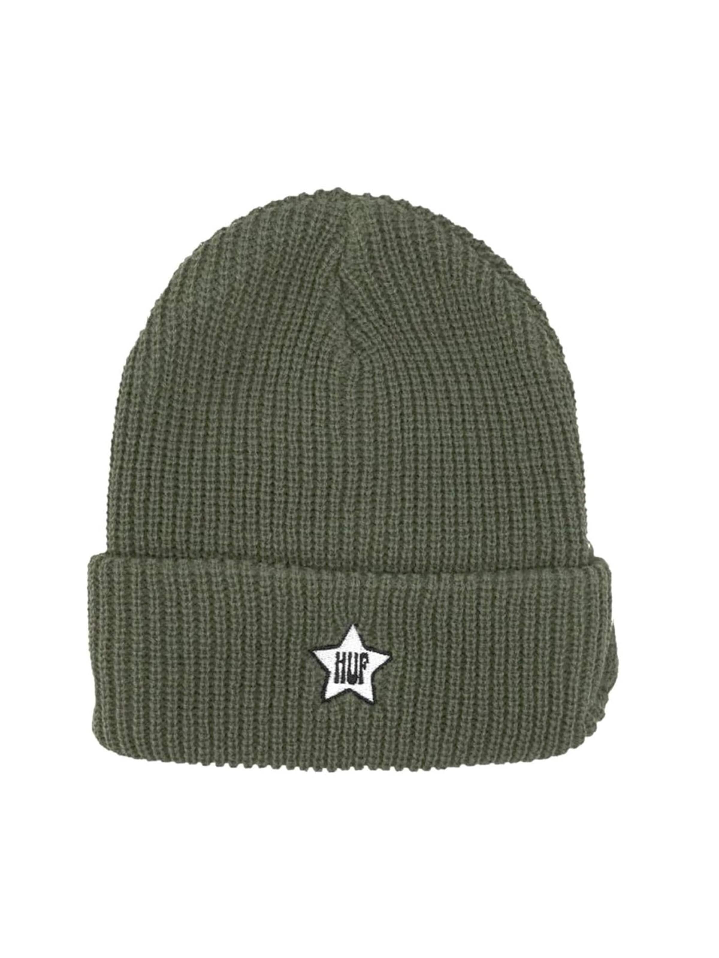 HUF Czapka 'One Star' w kolorze zielony: przód