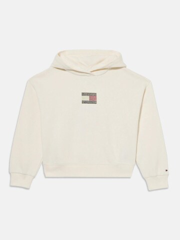TOMMY HILFIGER Sweatshirt 'FLAG' in Weiß: Vorderseite