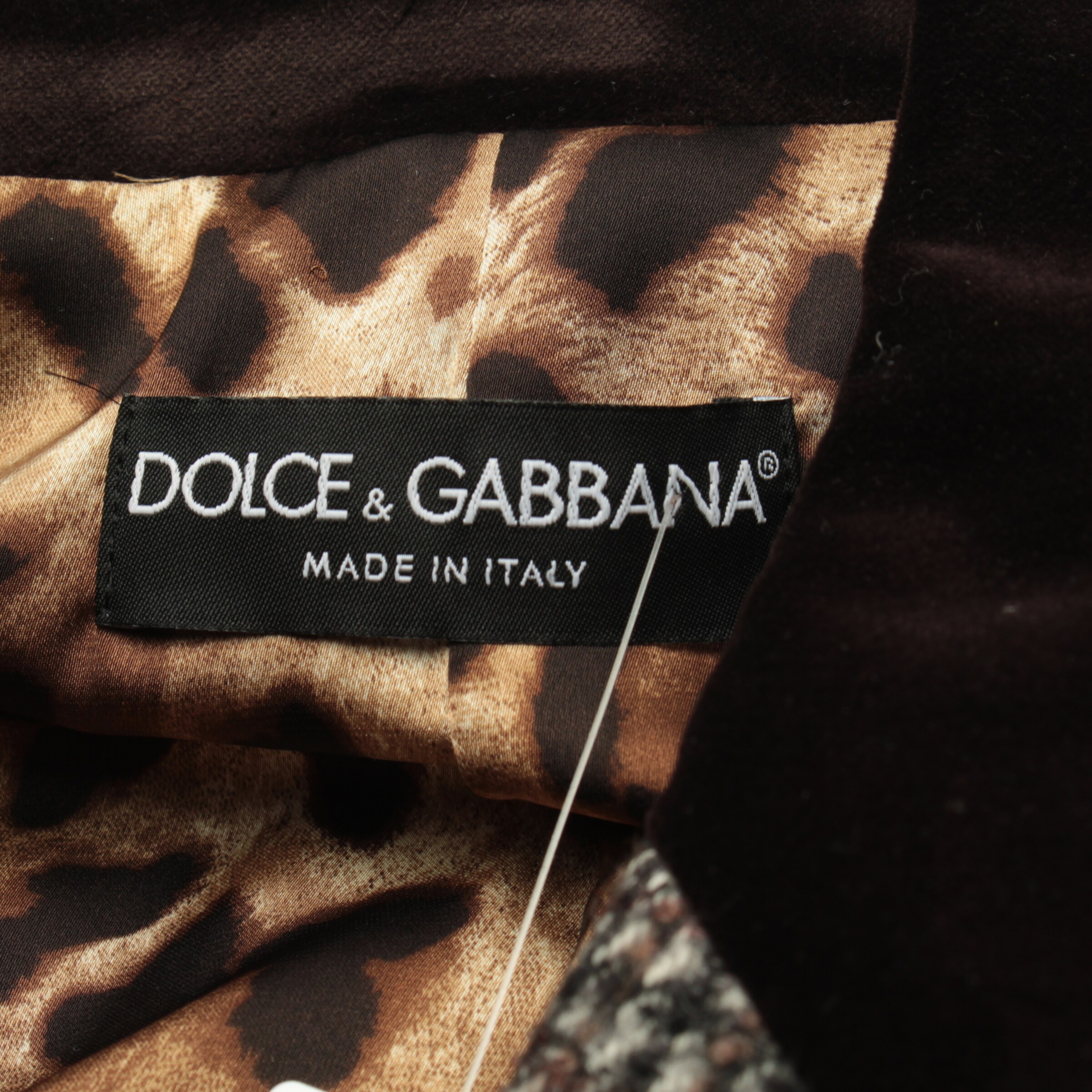 DOLCE & GABBANA Übergangsjacke XL in Mischfarben