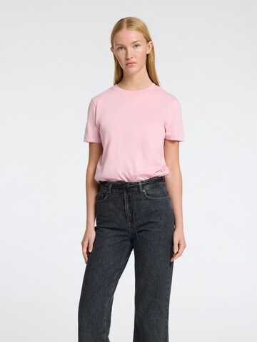 SELECTED FEMME Shirt 'SLFMy Essential' in Pink: front