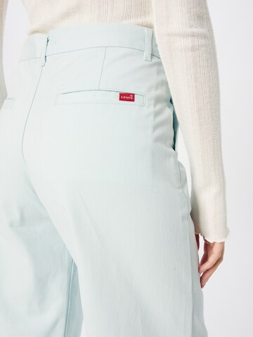 LEVI'S ® Loosefit Pressveckad byxa 'Baggy Trouser' i blå