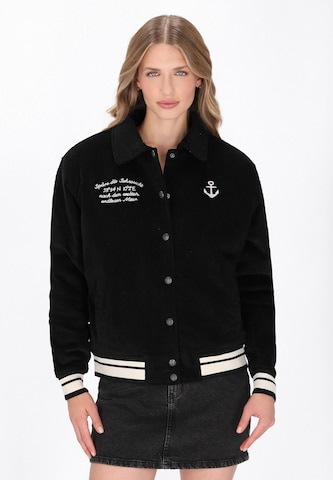 DreiMaster Vintage Between-season jacket in Black: front