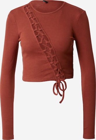 ONLY - Camiseta 'NULAN' en rojo: frente