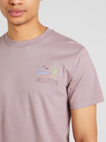 HOLLISTER Тениска в розово