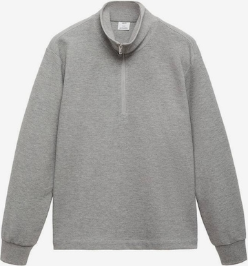 MANGO MAN Sweatshirt 'Winnym' in Grey: front