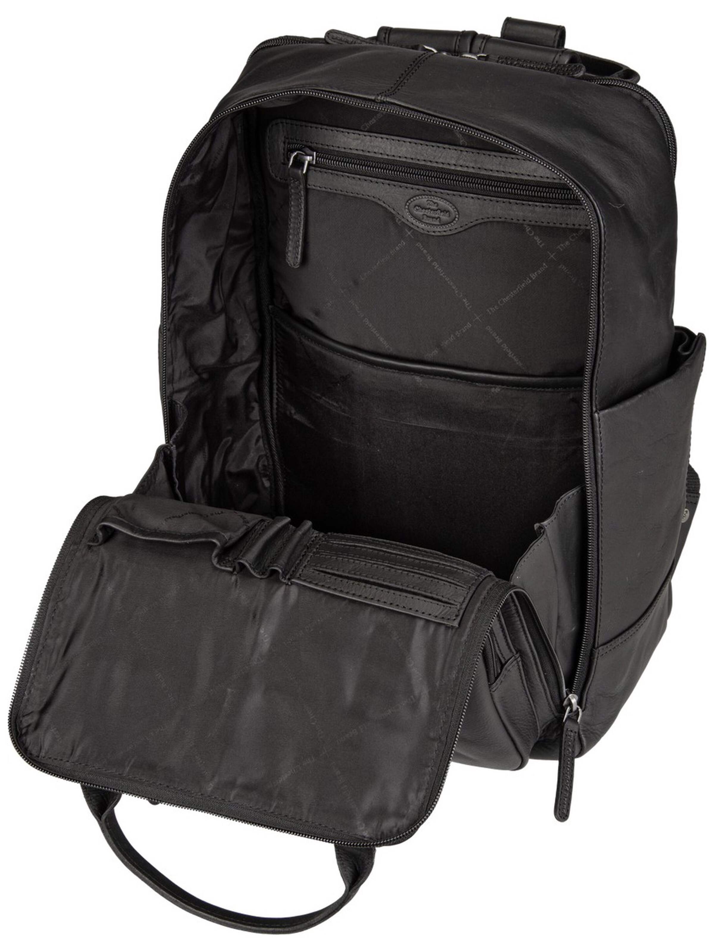 The Chesterfield Brand Backpack 'Calden' in Black