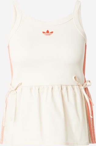 Top di ADIDAS ORIGINALS in bianco: frontale