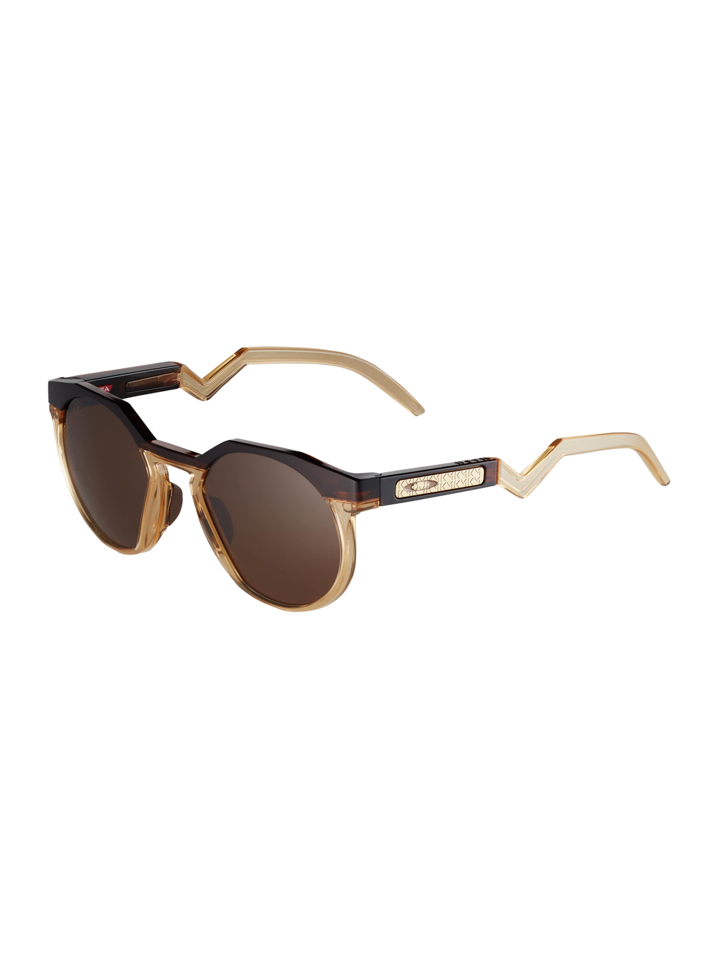 OAKLEY Sportsonnenbrille 'HSTN' in Braun: Vorderseite