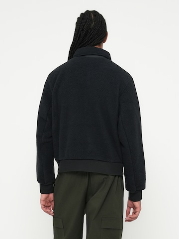Nike Sportswear Sweat jacket 'CLUB' in Black