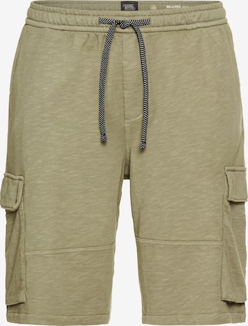 CAMEL ACTIVE Tapered Cargo Pants in Green: front