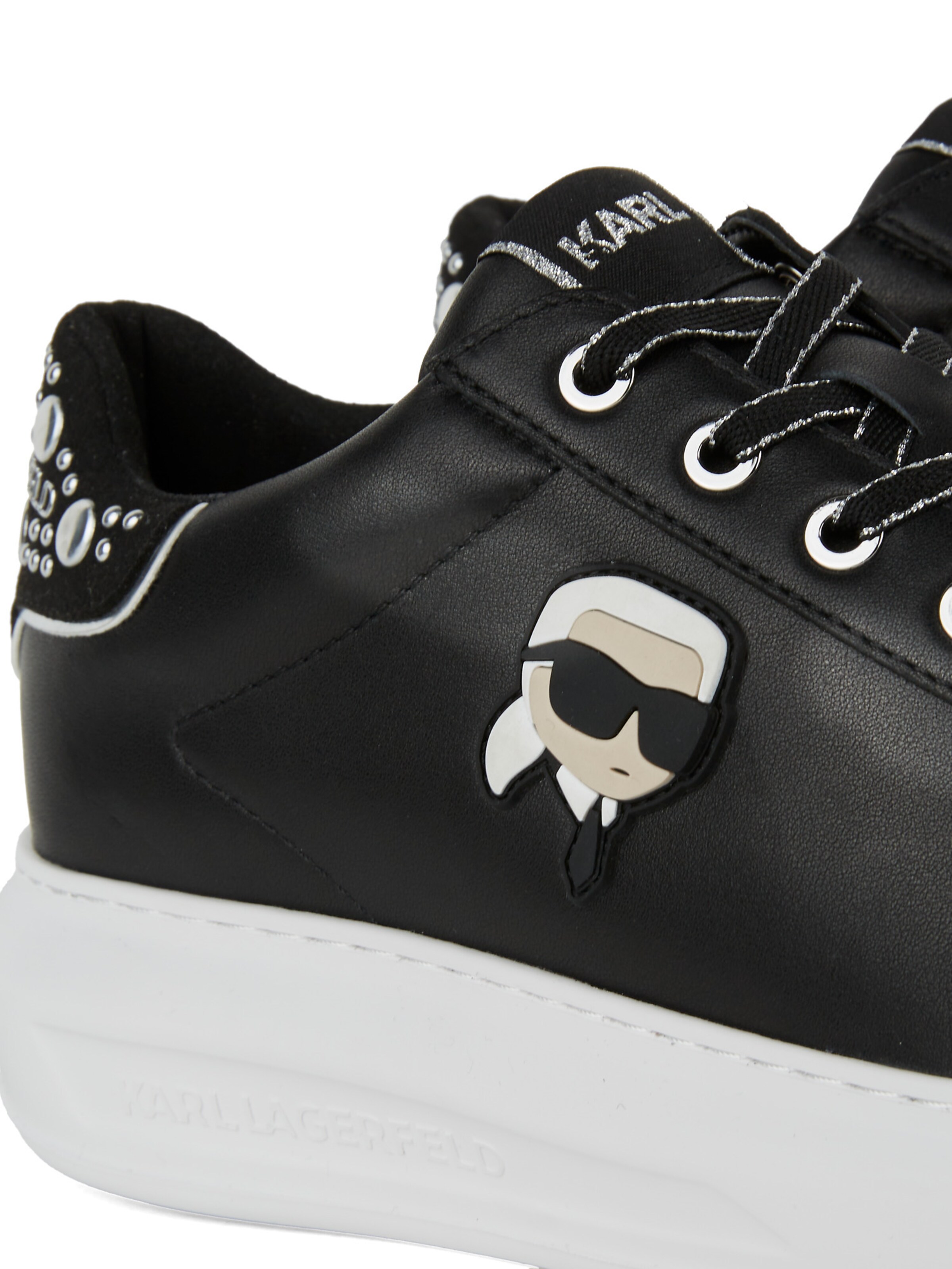 Karl Lagerfeld Platform trainers 'Kapri' in Black