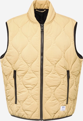 Gilet 'Bohotino' di HUGO Blue in beige: frontale