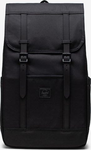 Herschel Rucksack 'Retreat' in Schwarz: predná strana