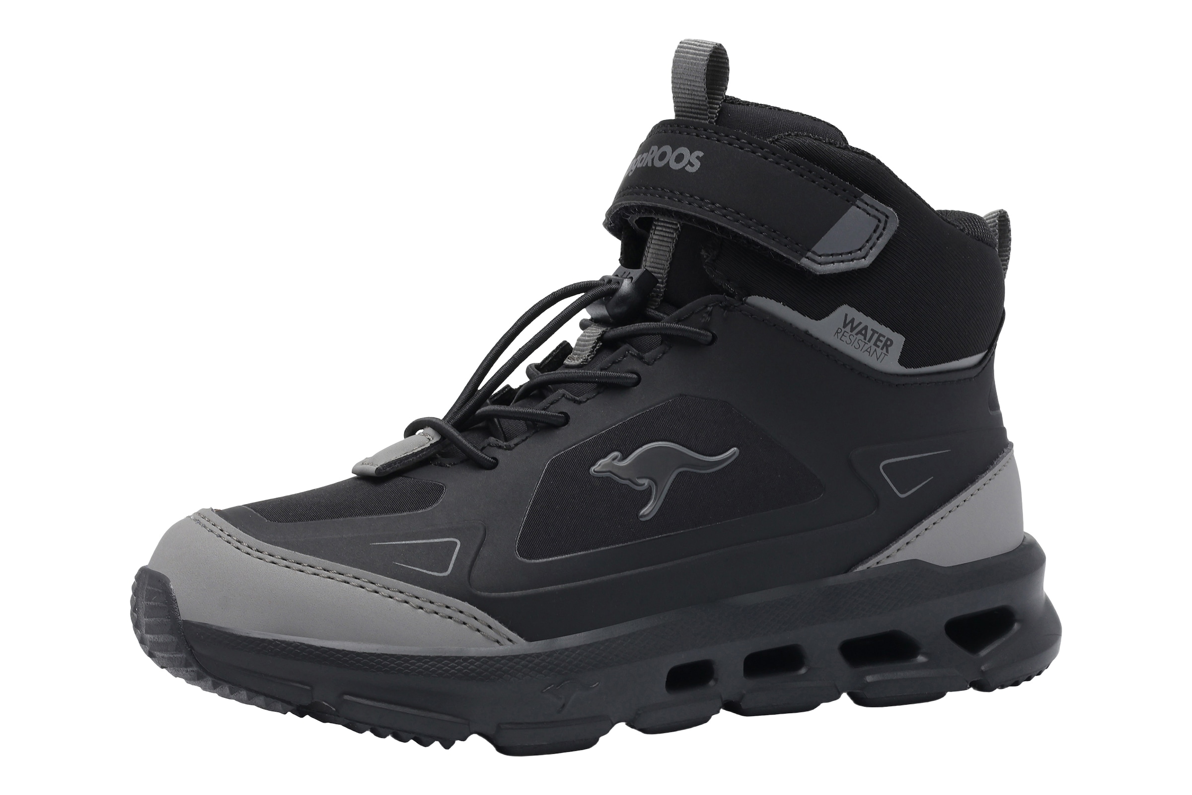 Sneaker 'Krass' di KangaROOS in nero: frontale
