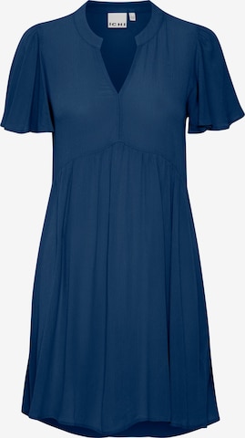 ICHI Shirt Dress 'Marrakech' in Blue: front