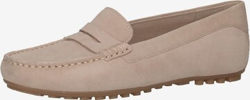 CAPRICE Mocassins in Beige: voorkant