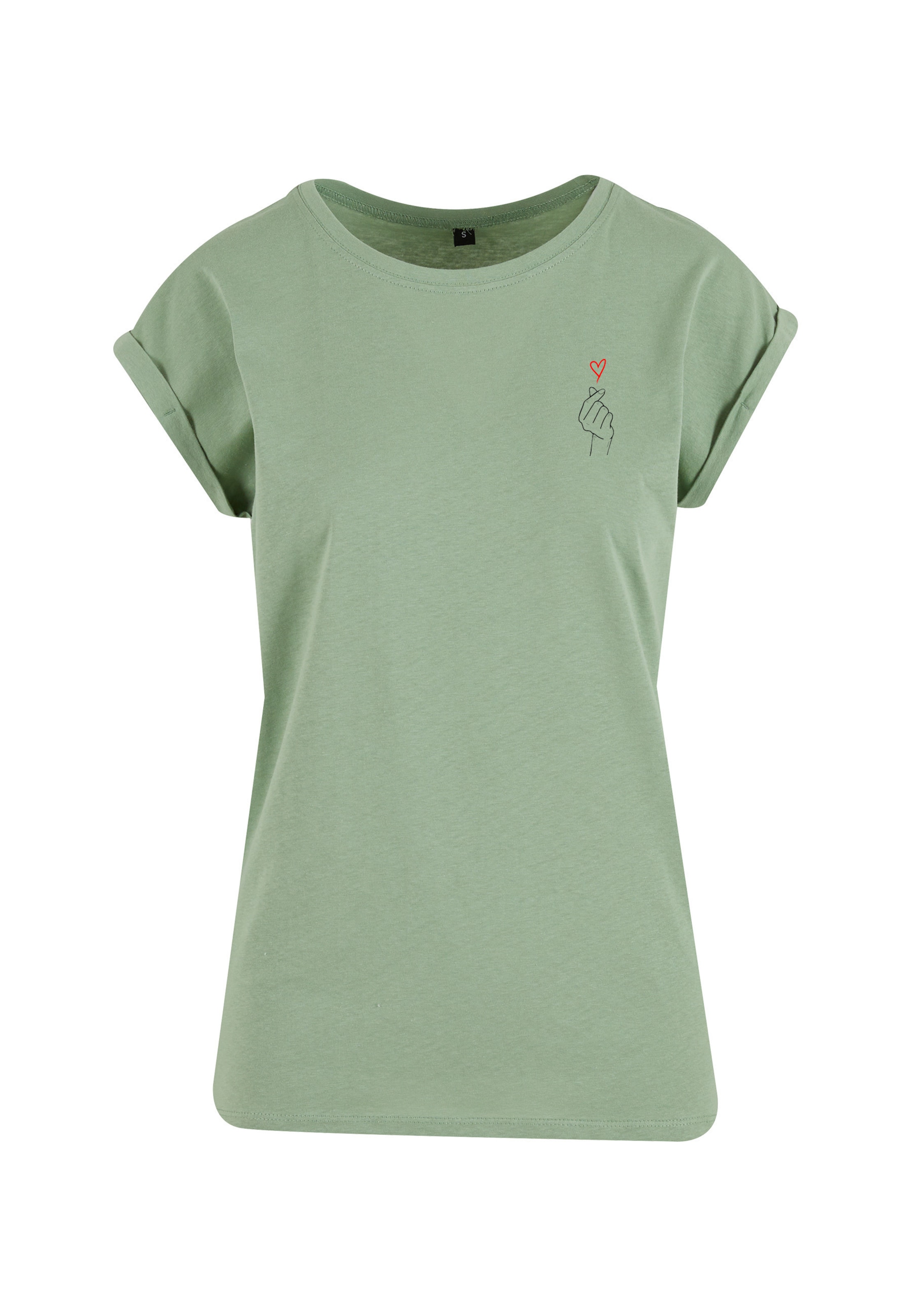 Urban Classics T-Shirt in Grün: Vorderseite