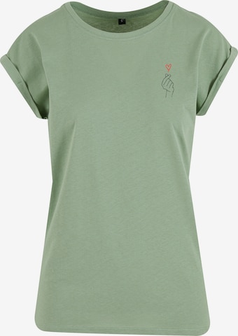 Urban Classics T-Shirt in Grün: Vorderseite