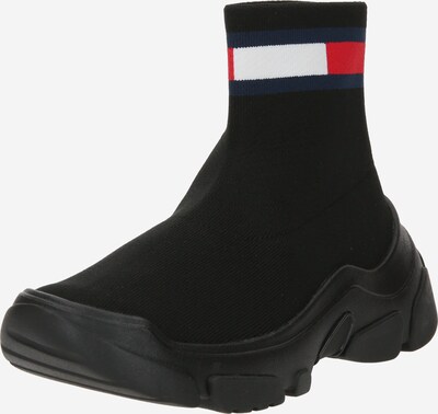 Tommy Jeans Sneaker in rot / schwarz / weiß, Produktansicht