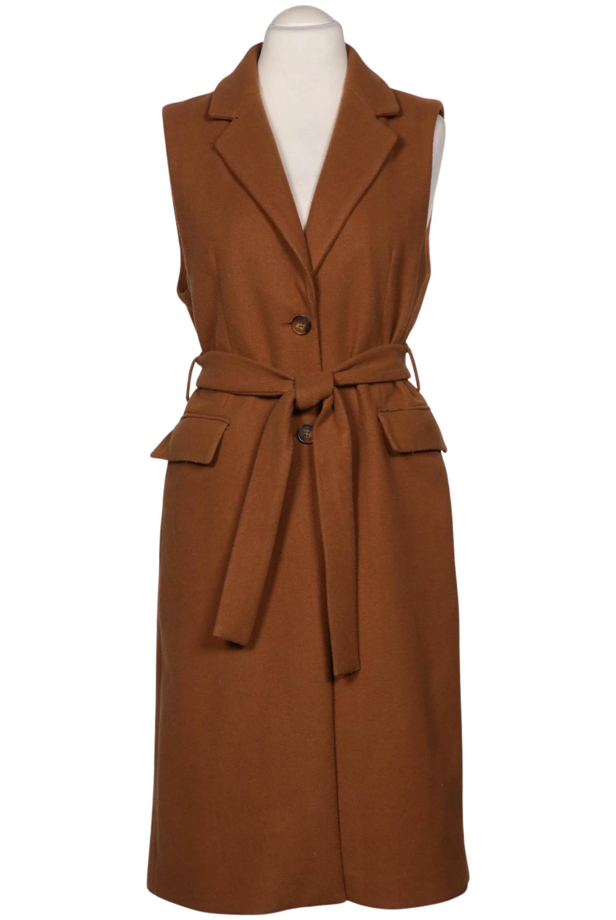 ZARA Vest in L in Brown: front
