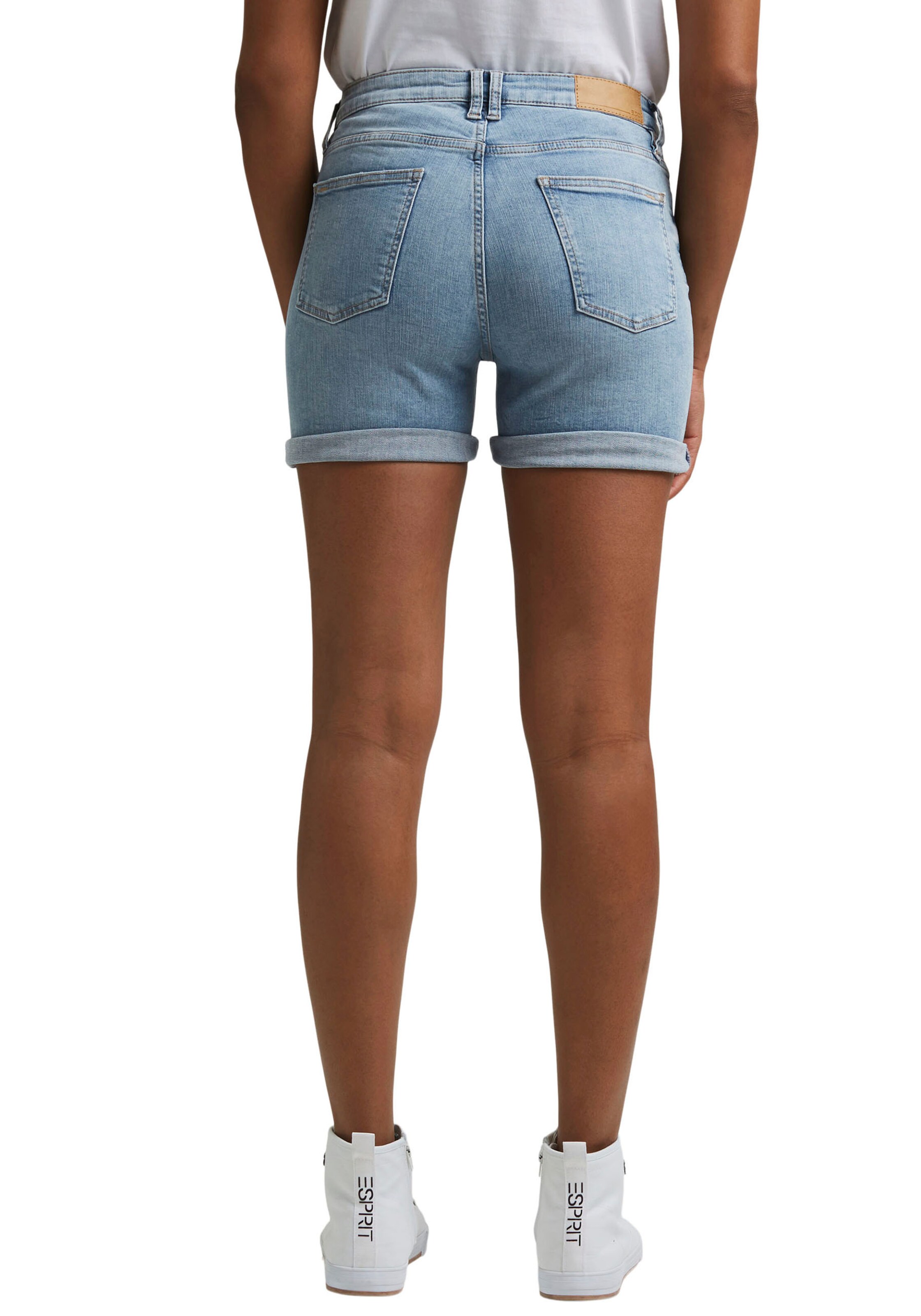 Frauen Große Größen EDC BY ESPRIT Shorts in Blau - DP92441
