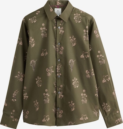 Next Košulja 'Kew Garden' u bež / tamno bež / kaki, Pregled proizvoda