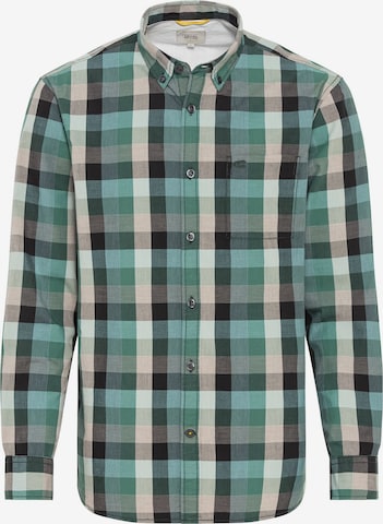 CAMEL ACTIVE Button Up Shirt in Green: front