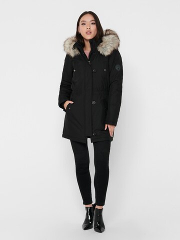 Parka d’hiver 'Iris' ONLY en noir