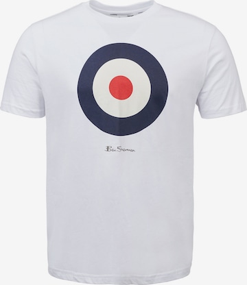 Ben Sherman - Camiseta en blanco: frente