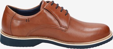 SIOUX Lace-Up Shoes in Brown