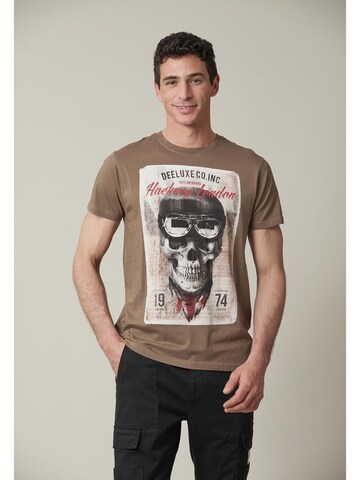 T-Shirt 'Clem' Deeluxe en marron