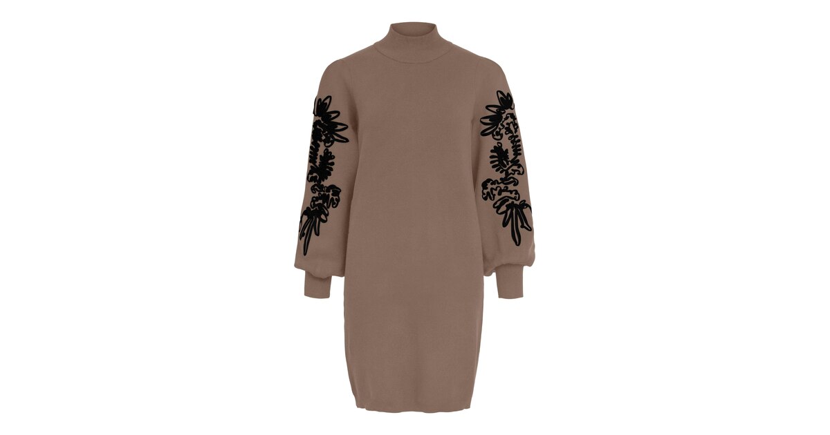 OBJECT Dress 'JOANA' in Mocha | ABOUT YOU