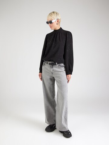 Camicia da donna di QS in nero