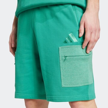 ADIDAS SPORTSWEAR Loosefit Sportsbukser 'ALL SZN' i grøn
