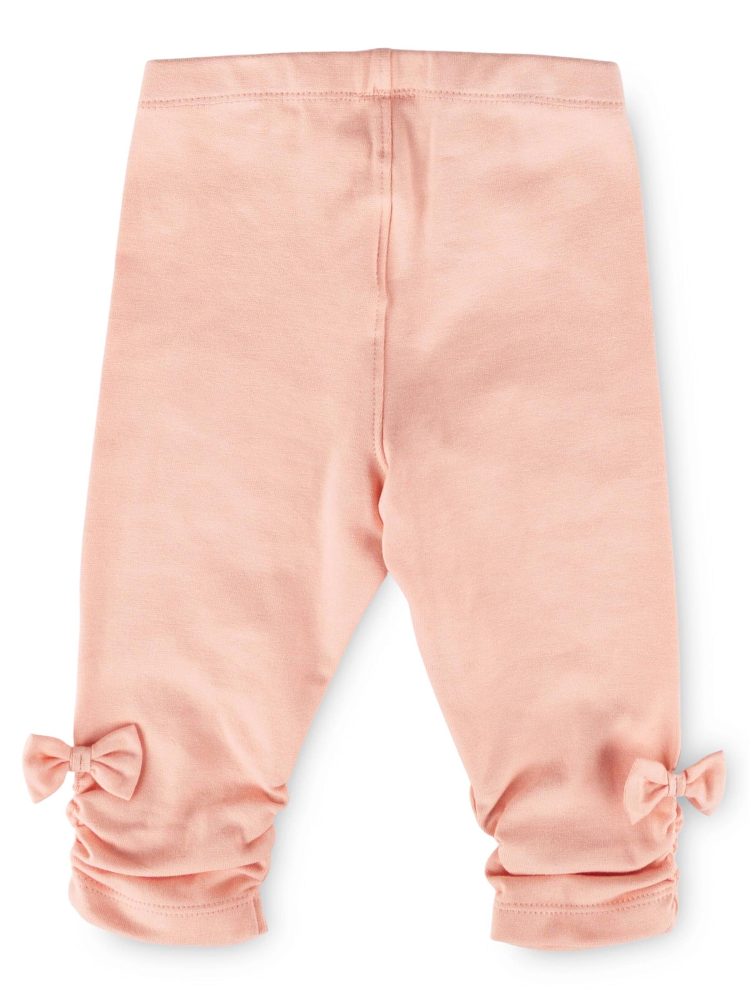 SIGIKID Regular Leggings 'Capri-Leggings Pink Birds'‌‌‌‌‌‌‌‌‌ in Pink
